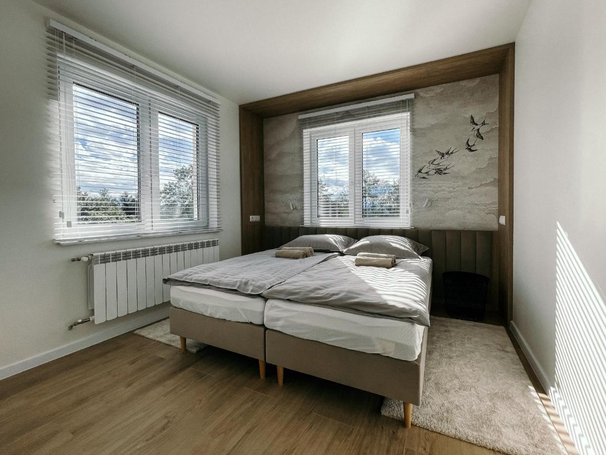 Penthouse Sloneczna Rapsodia - Blisko Parku Zdrojowego - Duzy Taras Na Dachu - Piekny Widok - Winda - Garaz Apartman Rabka Kültér fotó